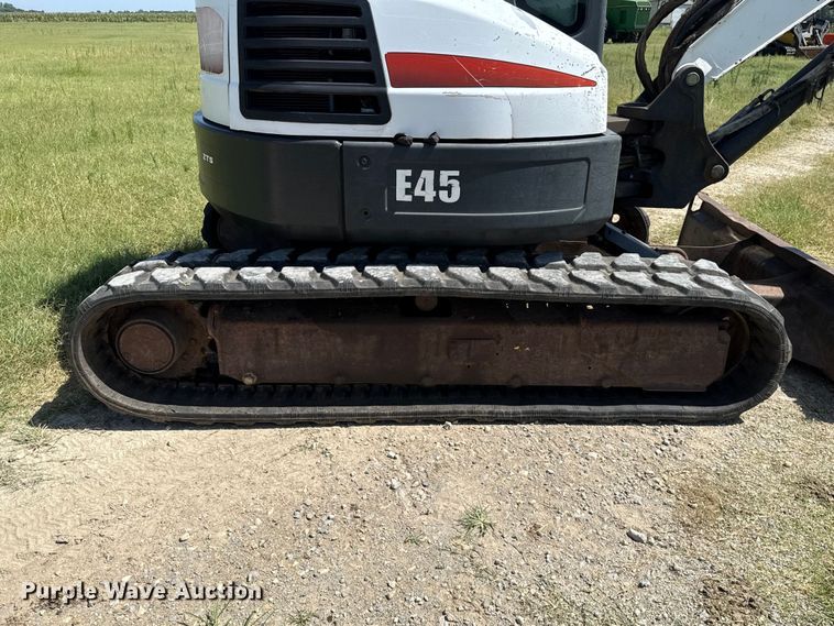 image for item NK9249 2011 Bobcat E45 mini excavator