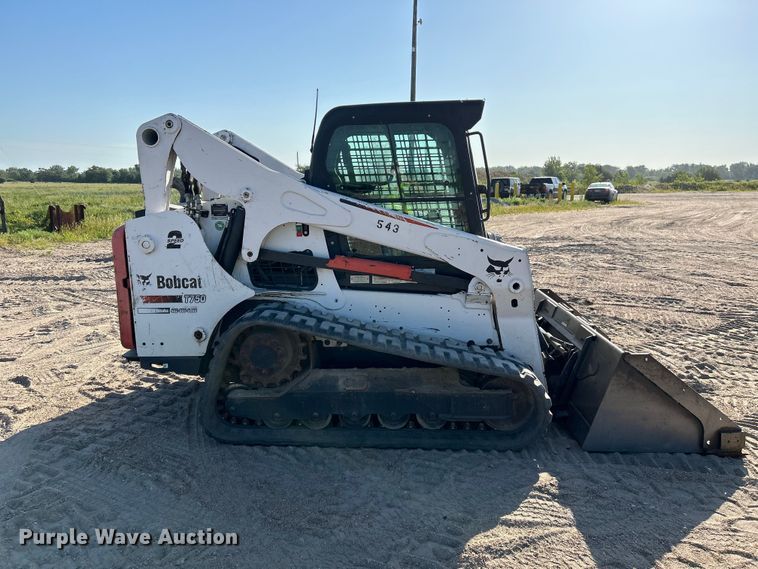 image for item NM9864 2016 Bobcat T750 tracked skid steer loader