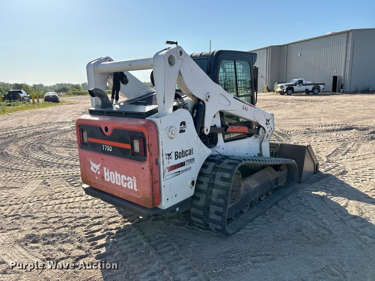 image for item NM9864 2016 Bobcat T750 tracked skid steer loader