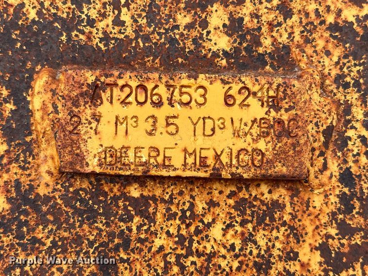 image for item NM9870 John Deere Loader bucket
