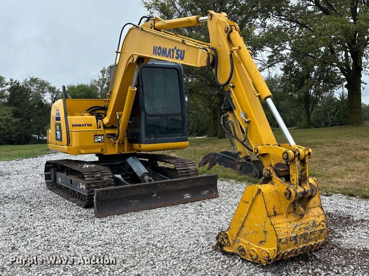 image for item NM9890 2003 Komatsu PC70-8 mini excavator