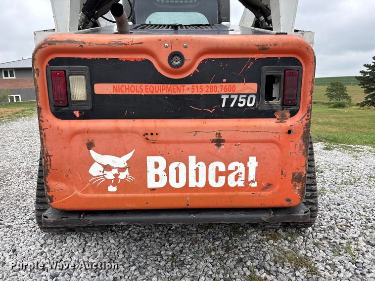 image for item NM9891 2011 Bobcat T750 tracked skid steer loader