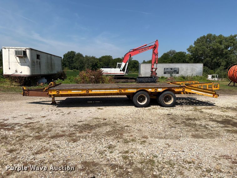 image for item OE9616 1993 CZ Engineering CZ32KT equipment trailer
