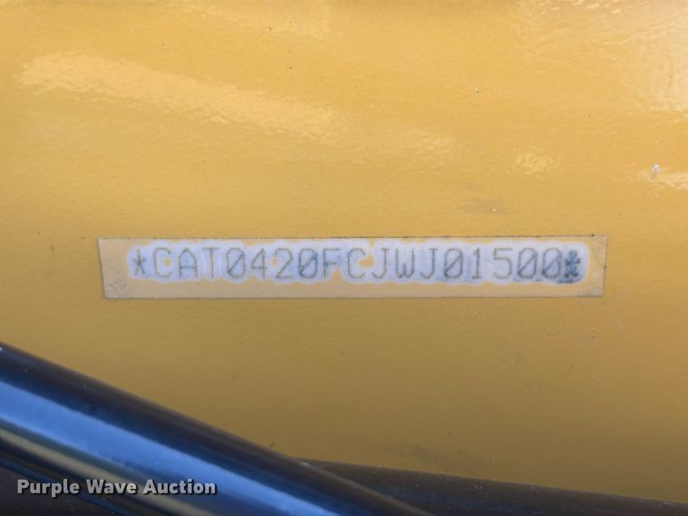 image for item OE9617 2013 Caterpillar 420F IT backhoe