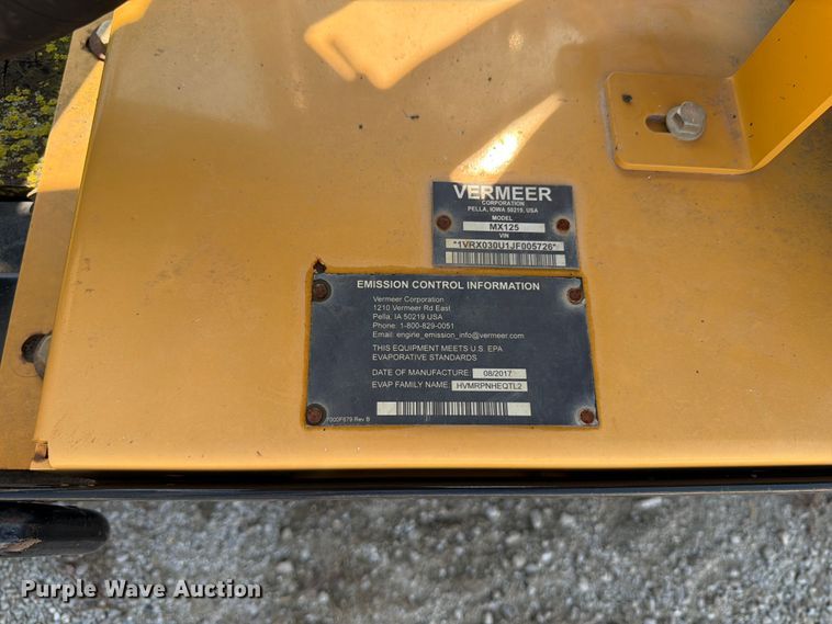 image for item OE9620 2018 Vermeer D10x15 Navigatior S3 directional boring unit