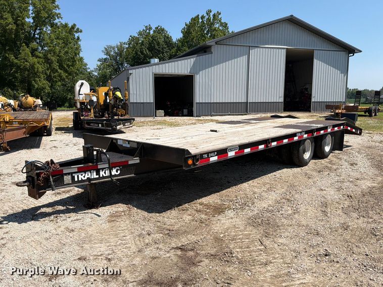 image for item OE9623 2011 Trail King Industries TK24LP 262 equipment trailer