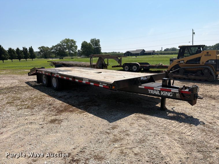 image for item OE9623 2011 Trail King Industries TK24LP 262 equipment trailer