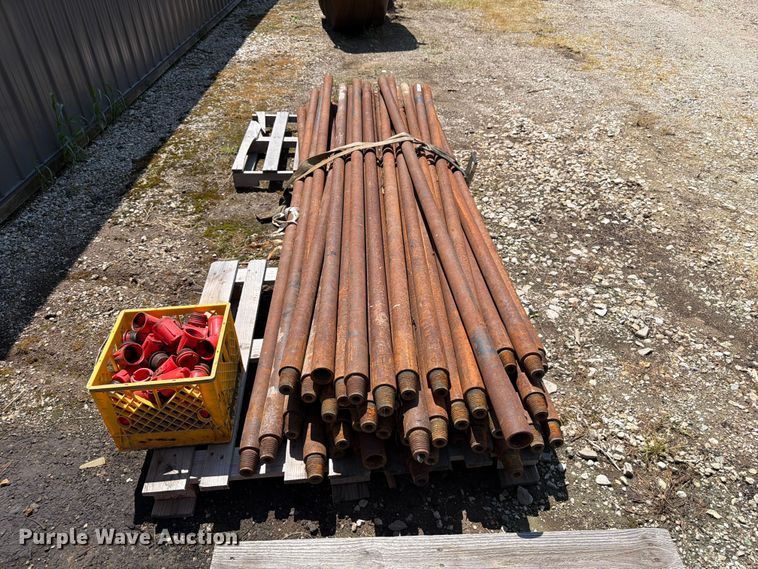 image for item OE9631 Approximately (40) drill rods