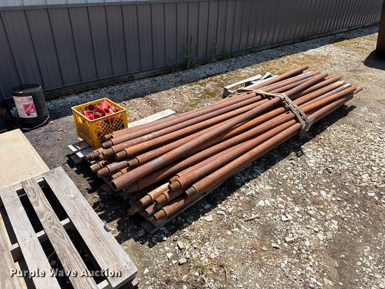 image for item OE9631 Approximately (40) drill rods