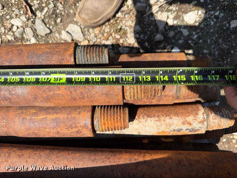 image for item OE9631 Approximately (40) drill rods