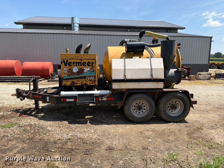 image for item OE9633 2006 Vermeer V500 vacuum trailer
