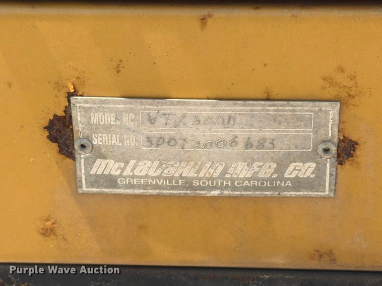 image for item OE9633 2006 Vermeer V500 vacuum trailer