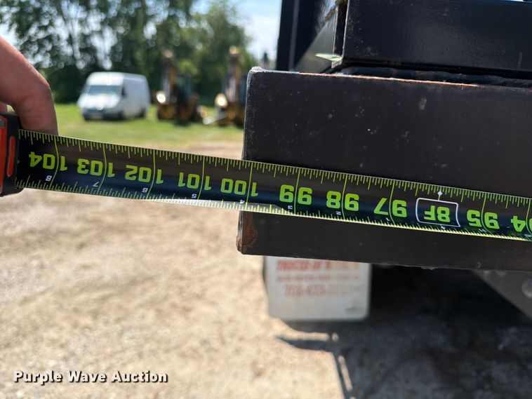 image for item OE9635 2003 Freightliner FL80 Crew Cab flatbed truck