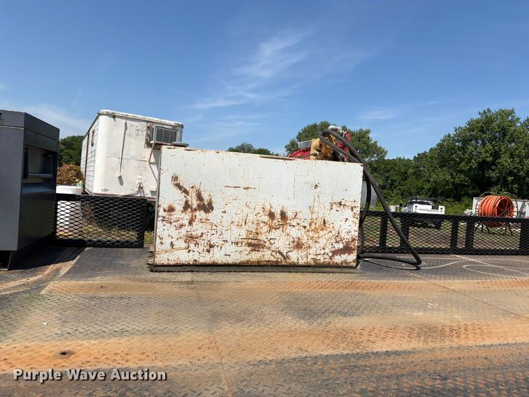 image for item OE9635 2003 Freightliner FL80 Crew Cab flatbed truck