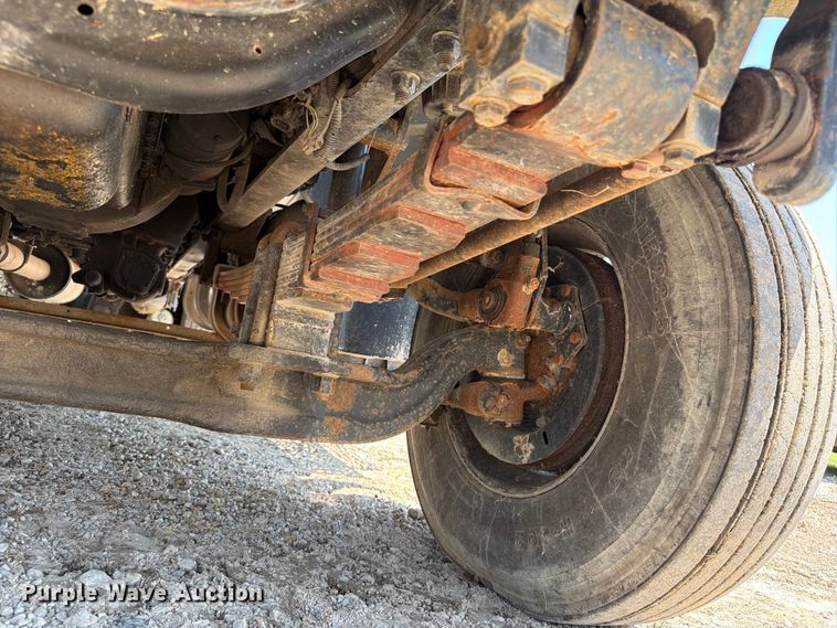 image for item OE9635 2003 Freightliner FL80 Crew Cab flatbed truck