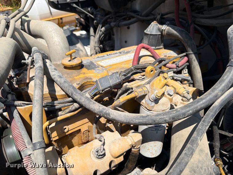 image for item OE9635 2003 Freightliner FL80 Crew Cab flatbed truck