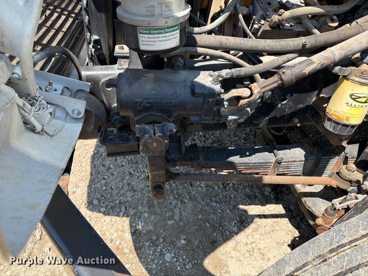 image for item OE9635 2003 Freightliner FL80 Crew Cab flatbed truck
