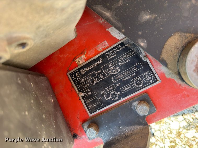 image for item OE9636 (2) concrete saws
