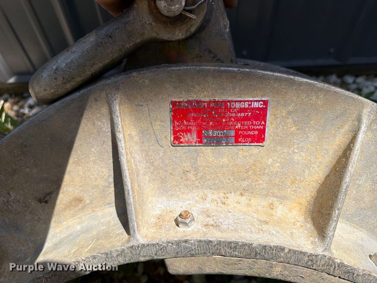 image for item OE9639 (2) pipe tongs
