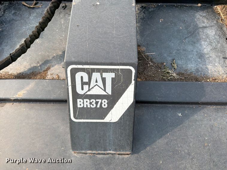 image for item OE9661 CAT BR378 skid steer rotary mower