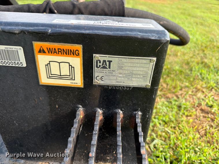 image for item OE9661 CAT BR378 skid steer rotary mower