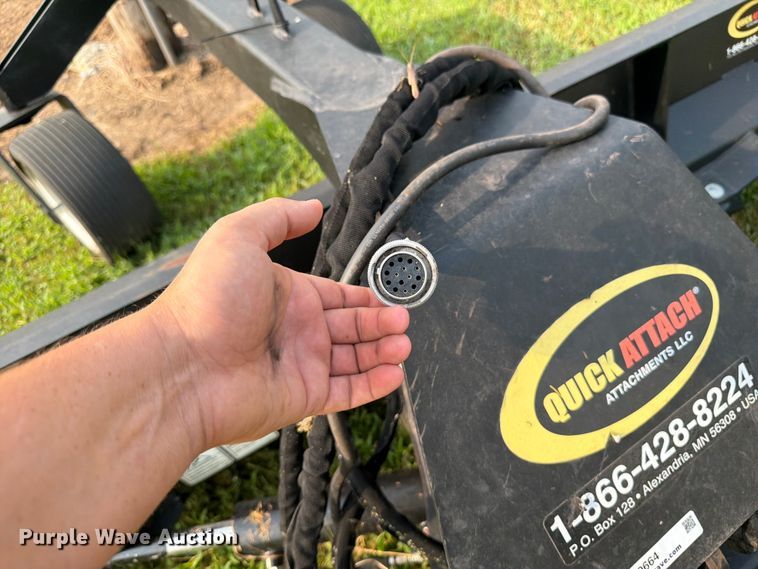 image for item OE9664 Quick Attach skid steer grader