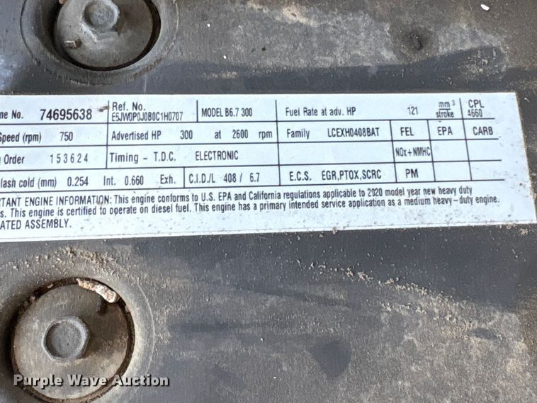 image for item YA2868 2021 Kenworth T370 utility / service truck