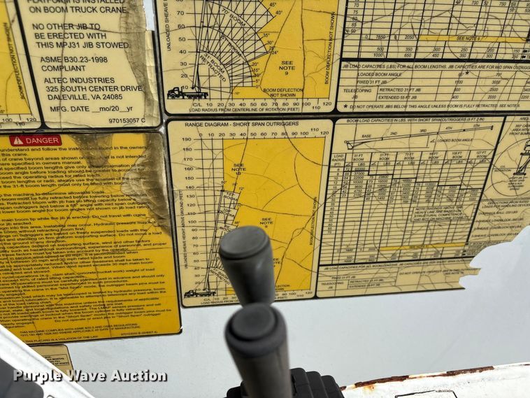 image for item YA2874 2012 Peterbilt 365 crane truck
