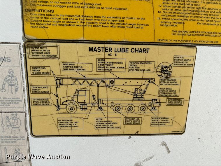 image for item YA2874 2012 Peterbilt 365 crane truck