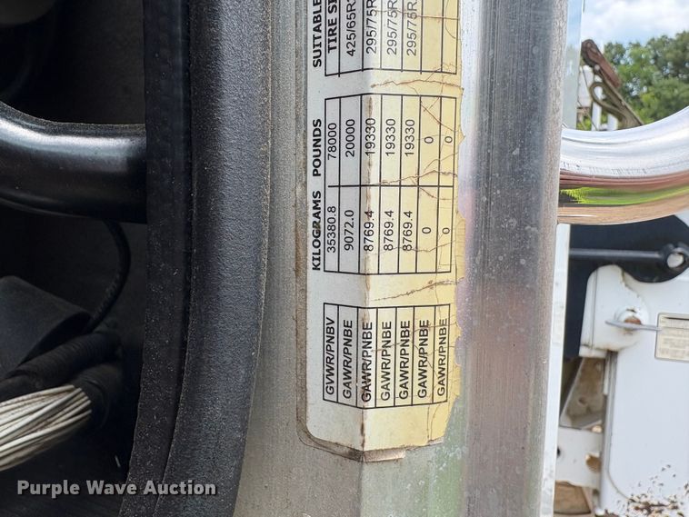 image for item YA2874 2012 Peterbilt 365 crane truck