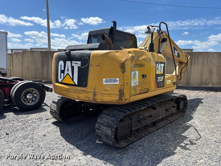 image for item YA3314 2018 Caterpillar 313F L GC excavator