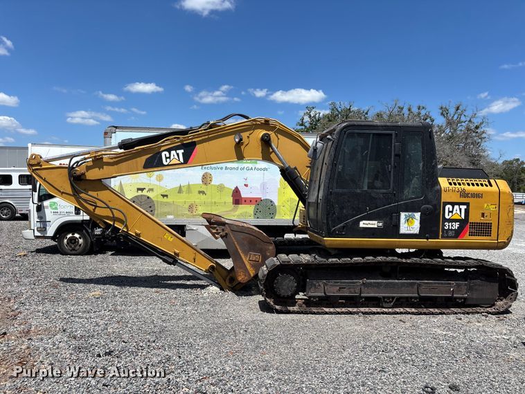 image for item YA3314 2018 Caterpillar 313F L GC excavator