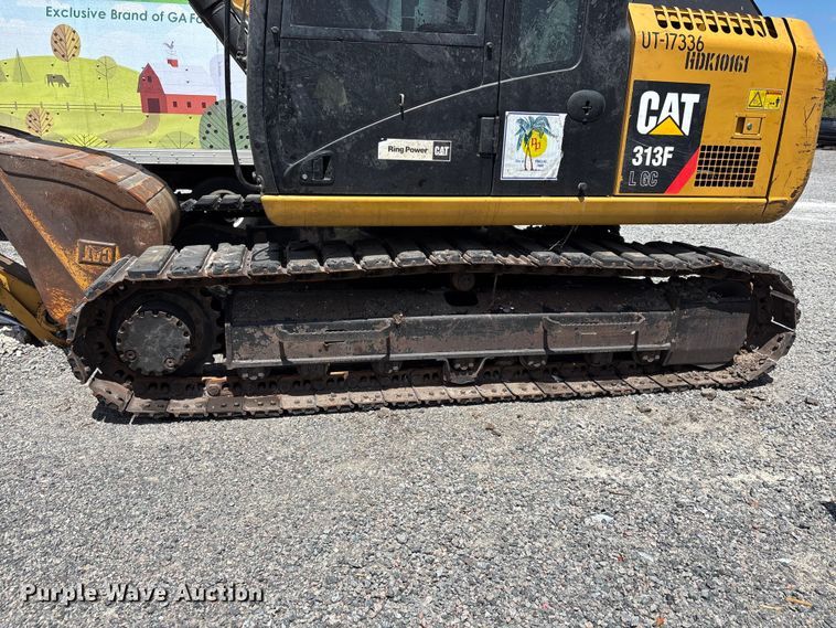 image for item YA3314 2018 Caterpillar 313F L GC excavator