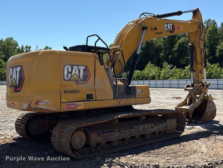 image for item YA3515 2024 Caterpillar 320 excavator