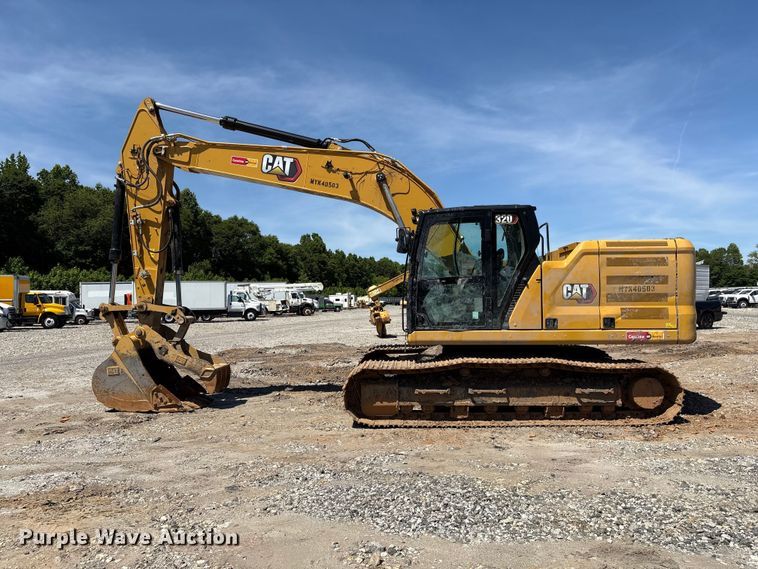 image for item YA3515 2024 Caterpillar 320 excavator