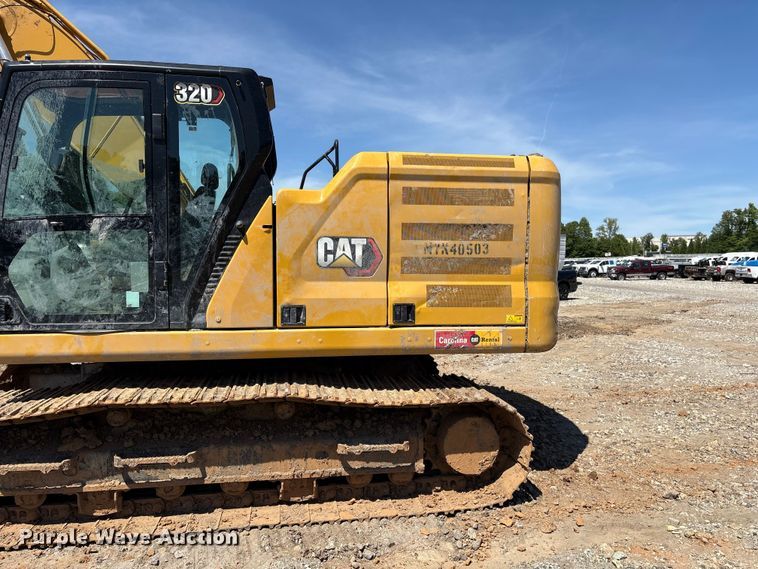 image for item YA3515 2024 Caterpillar 320 excavator