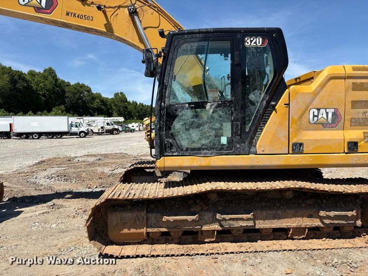 image for item YA3515 2024 Caterpillar 320 excavator