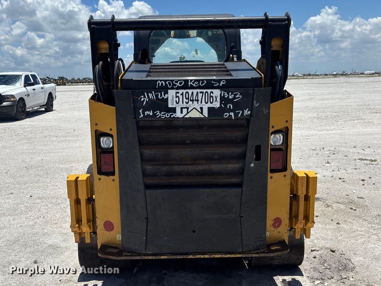 image for item YA3540 Caterpillar 259D tracked skid steer loader