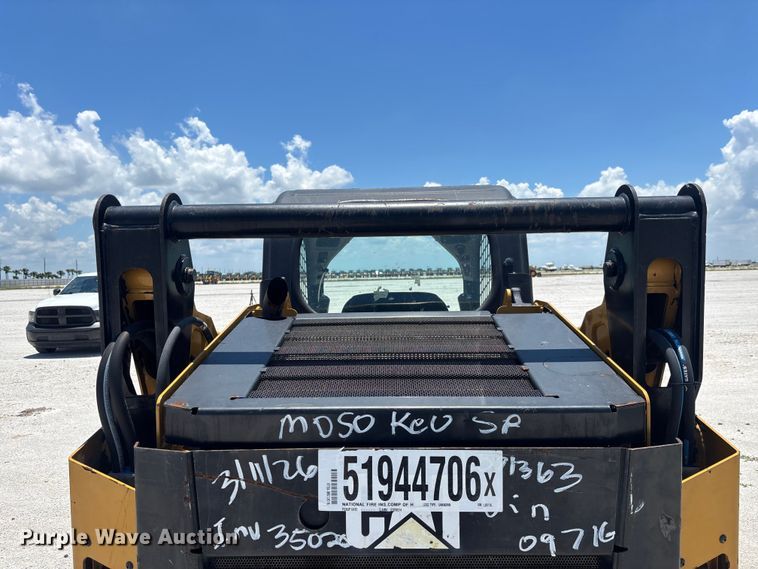 image for item YA3540 Caterpillar 259D tracked skid steer loader