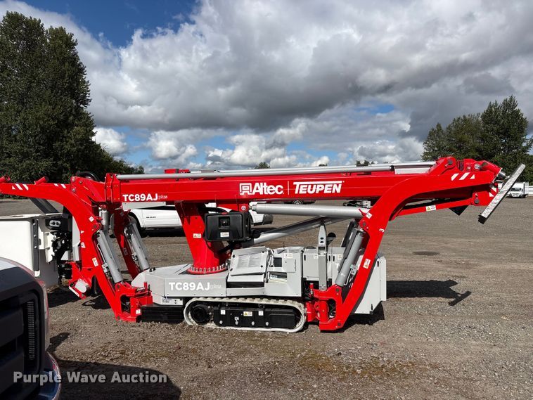 image for item YA3748 2025 Altec TC89A.plus tracked boom lift