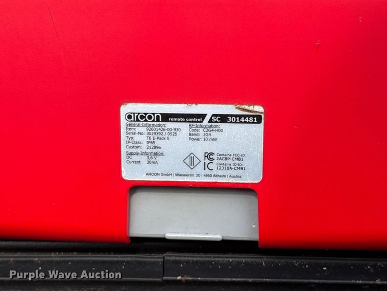 image for item YA3748 2025 Altec TC89A.plus tracked boom lift