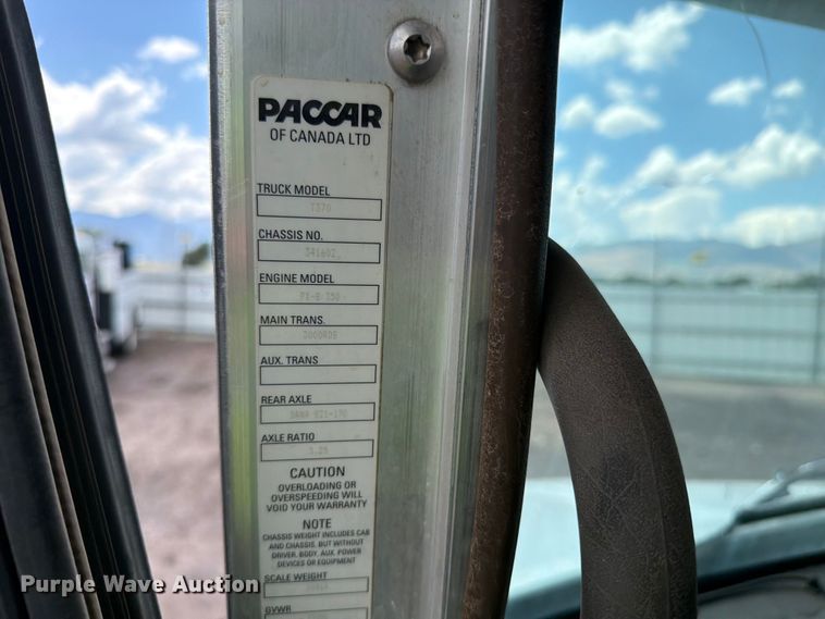 image for item YA3820 2013 Kenworth T370 utility / service truck