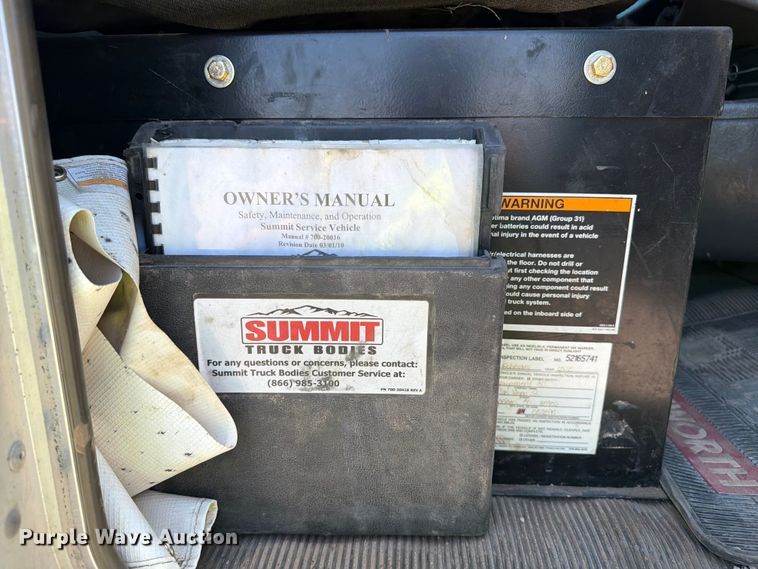 image for item YA3822 2013 Kenworth T370 utility / service truck
