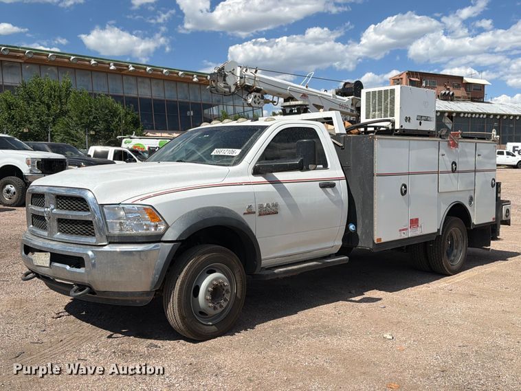 image for item YA3825 2015 RAM 5500 utility / service truck