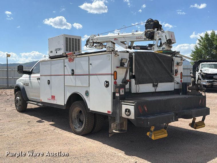 image for item YA3825 2015 RAM 5500 utility / service truck