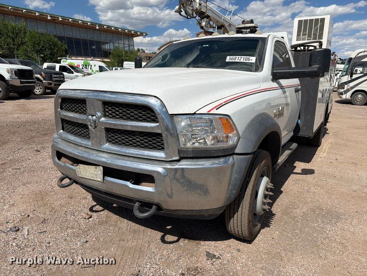 image for item YA3825 2015 RAM 5500 utility / service truck