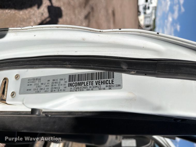 image for item YA3825 2015 RAM 5500 utility / service truck