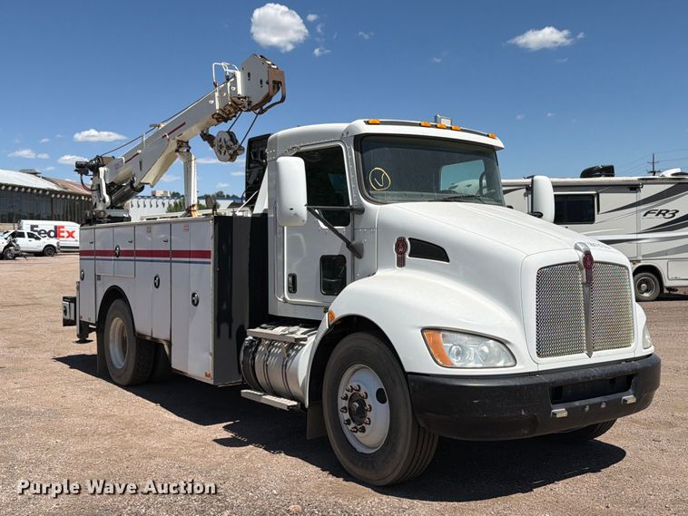 image for item YA3828 2013 Kenworth T370 utility / service truck