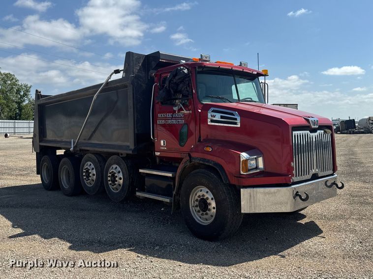 image for item YA3872 2016 Western Star 4700 dump truck