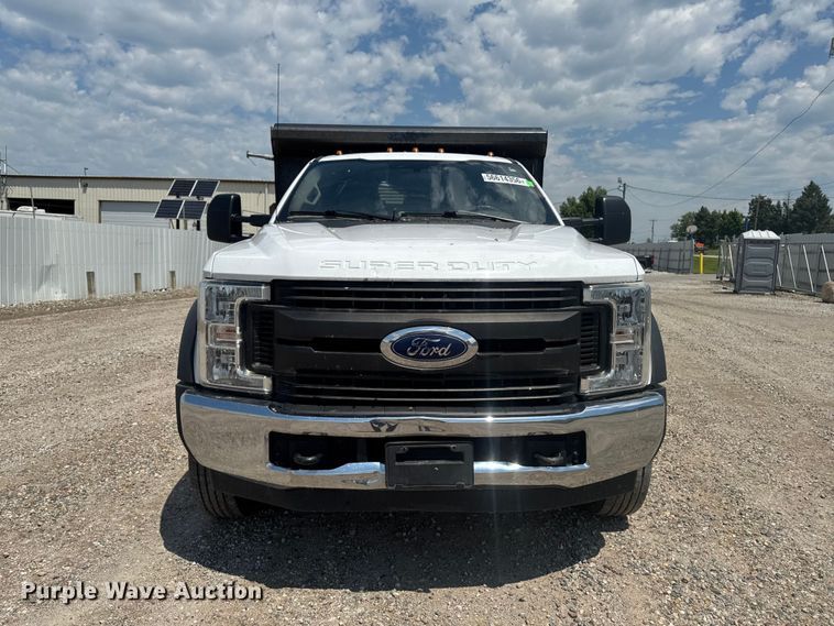 image for item YA3912 2019 Ford F550 Super Duty dump truck